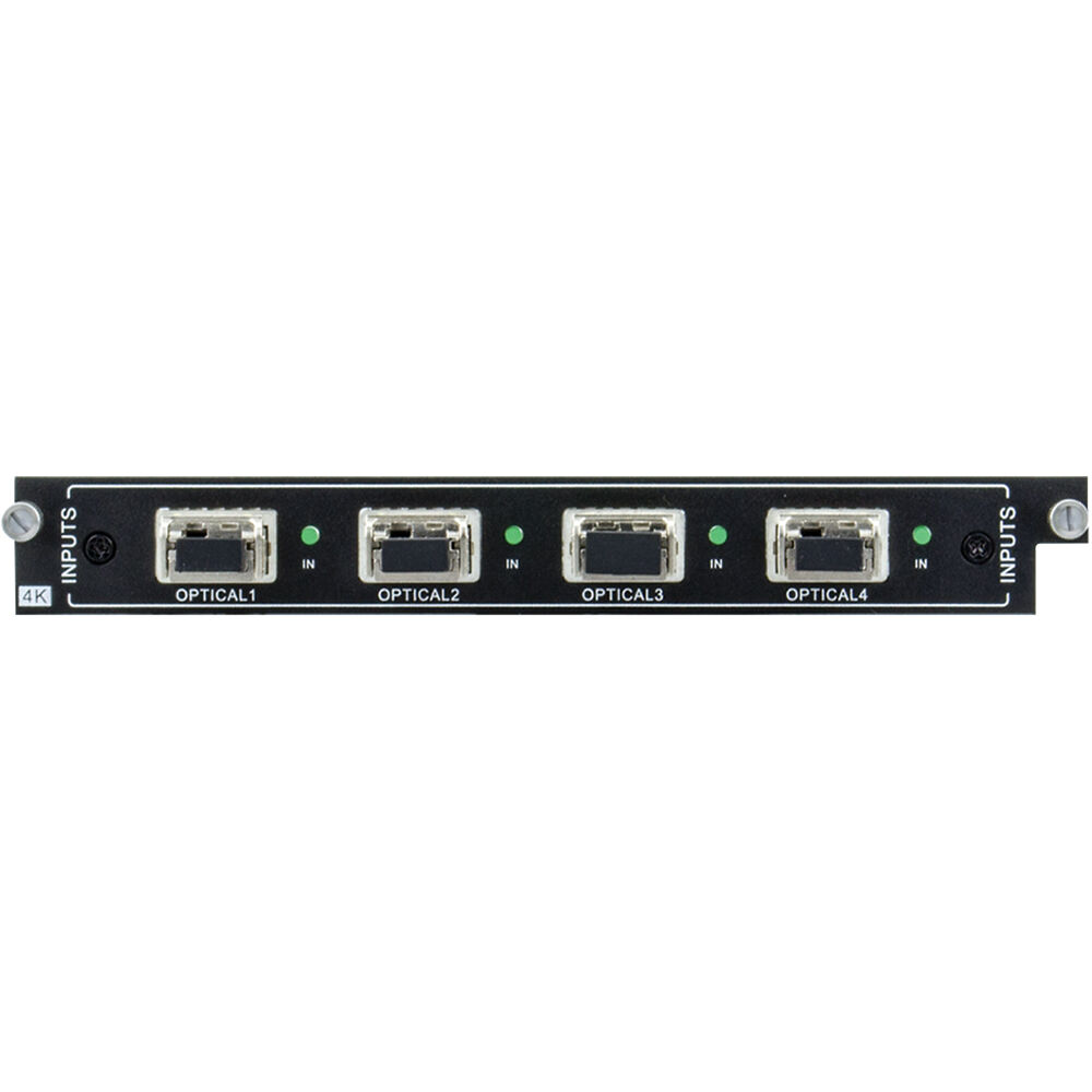 KanexPro 4-IN FIBER CARD/MOD MATRIX/4K SUPPORT