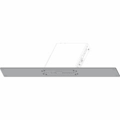 Shinybow Rackmount Bracket for Select Transmitters/Receivers (1 RU, Single)