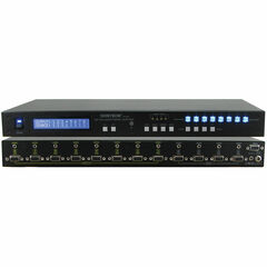 Shinybow 4x8 VGA with Stereo Audio Matrix Routing Switcher