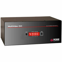 Rose Electronics MultiVideo 1x4 Dual-Link Dual-Video DVI-I Switch