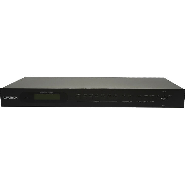 Alfatron SM26T 6x2 4K Presentation Switcher Kit