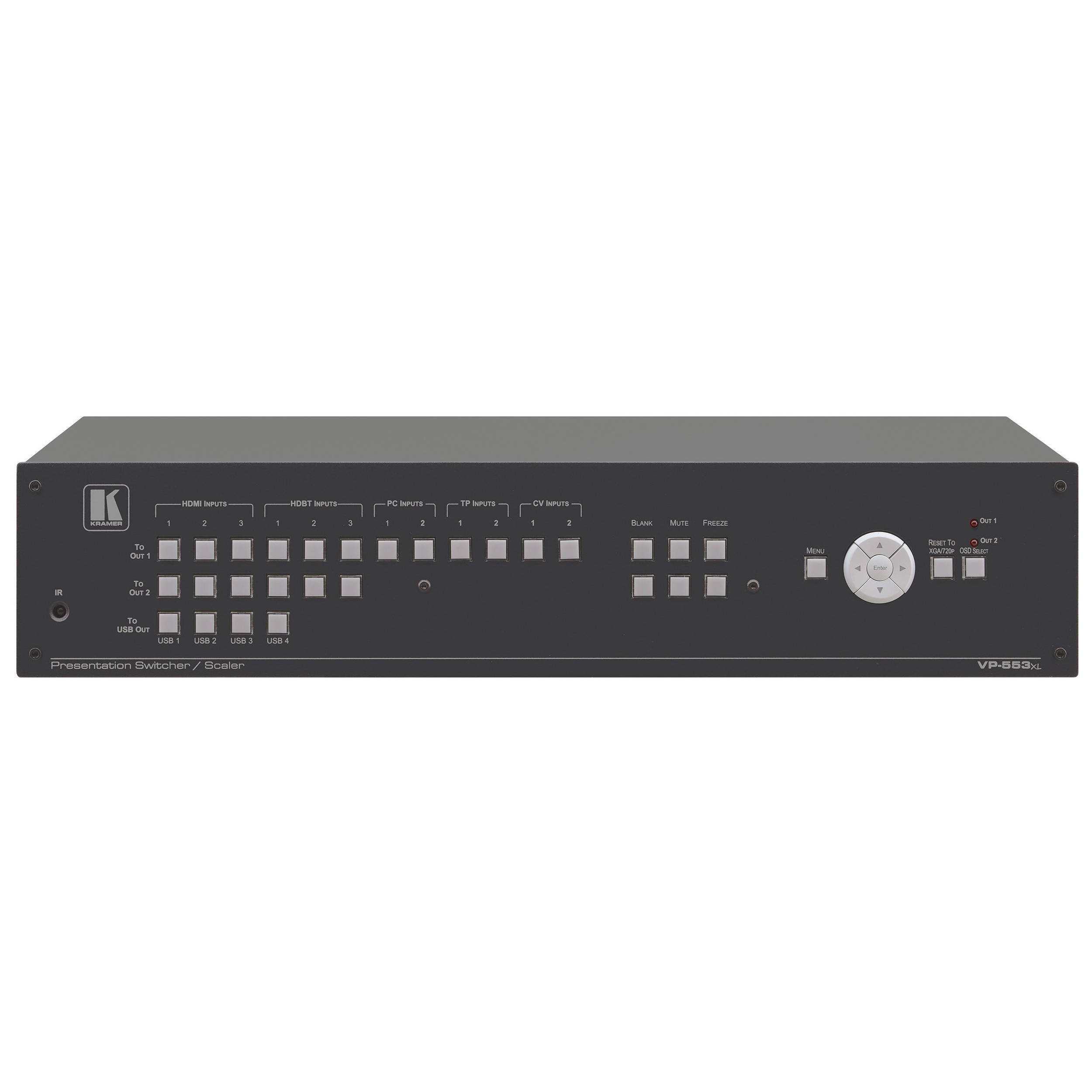 Kramer Boardroom Presentation Switcher/Dual Scaler