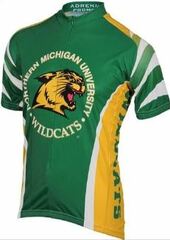 Adrenaline Promotions Northern Michigan University Wildcats Men's Cycling Jersey (S, M) (107181208)