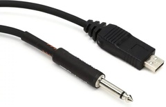 Roland RCC-10-US14 Black Series 1/4 inch TS Male to USB Cable - 10 foot