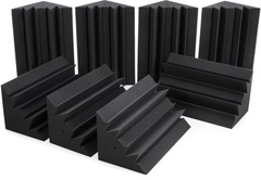 Auralex LENRD 1x1x2 foot Studiofoam Bass Trap - Charcoal (8-pack)