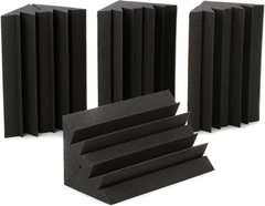 Auralex LENRD 1x1x2 foot Studiofoam Bass Trap 4-pack - Charcoal