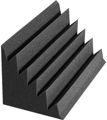 Auralex DST-LENRD 1x1x2 foot Studiofoam Bass Trap 8-pack - Charcoal