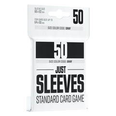 Just Sleeves: Standard Card Game - Black