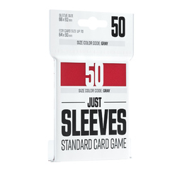 Just Sleeves: Standard Card Game - Red