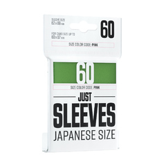 Gamegenic: Japanese Size Just Sleeves - Green