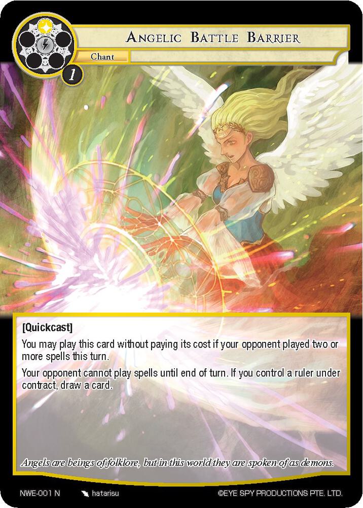 Angelic Battle Barrier - NWE-001 - N