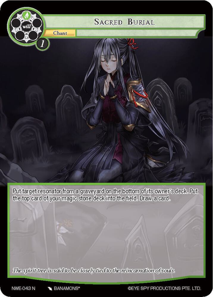 Sacred Burial - NWE-043 - N