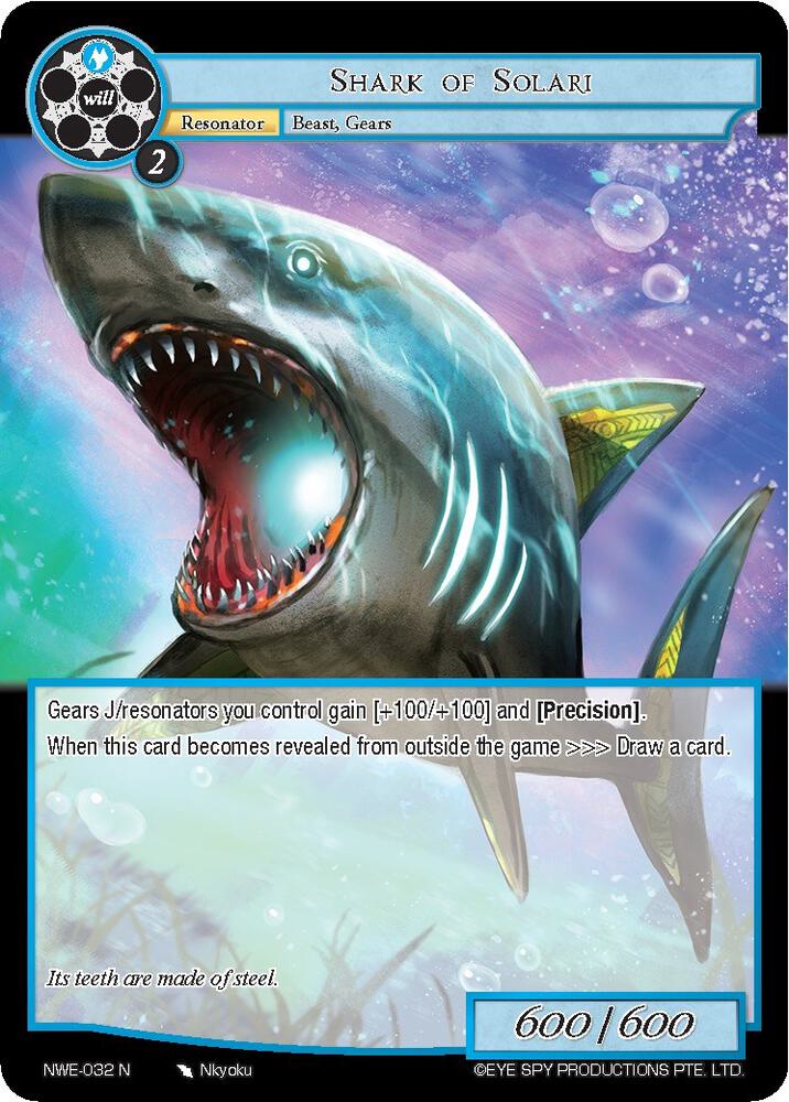Shark of Solari - NWE-032 - N
