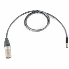 Nebtek 4-Pin XLR Male to Blackmagic 2.5mm Barrel DC Power Cable (8')