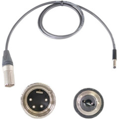 Nebtek XLR 4-Pin Male to 2.5mm DC Barrel Decimator Power Cable (8')