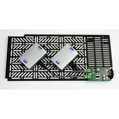 TV One ONErack 6 RU Module Plate, Voltage Selector, Rear Dock, & Accessories