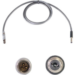 Nebtek ARRI3 3-Pin Fischer Male to 2.5mm DC Barrel Decimator Power Cable (24