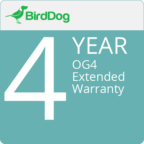 BirdDog OG4 4-Year Extended Warranty