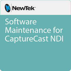 NewTek Software Maintenance for CaptureCast NDI
