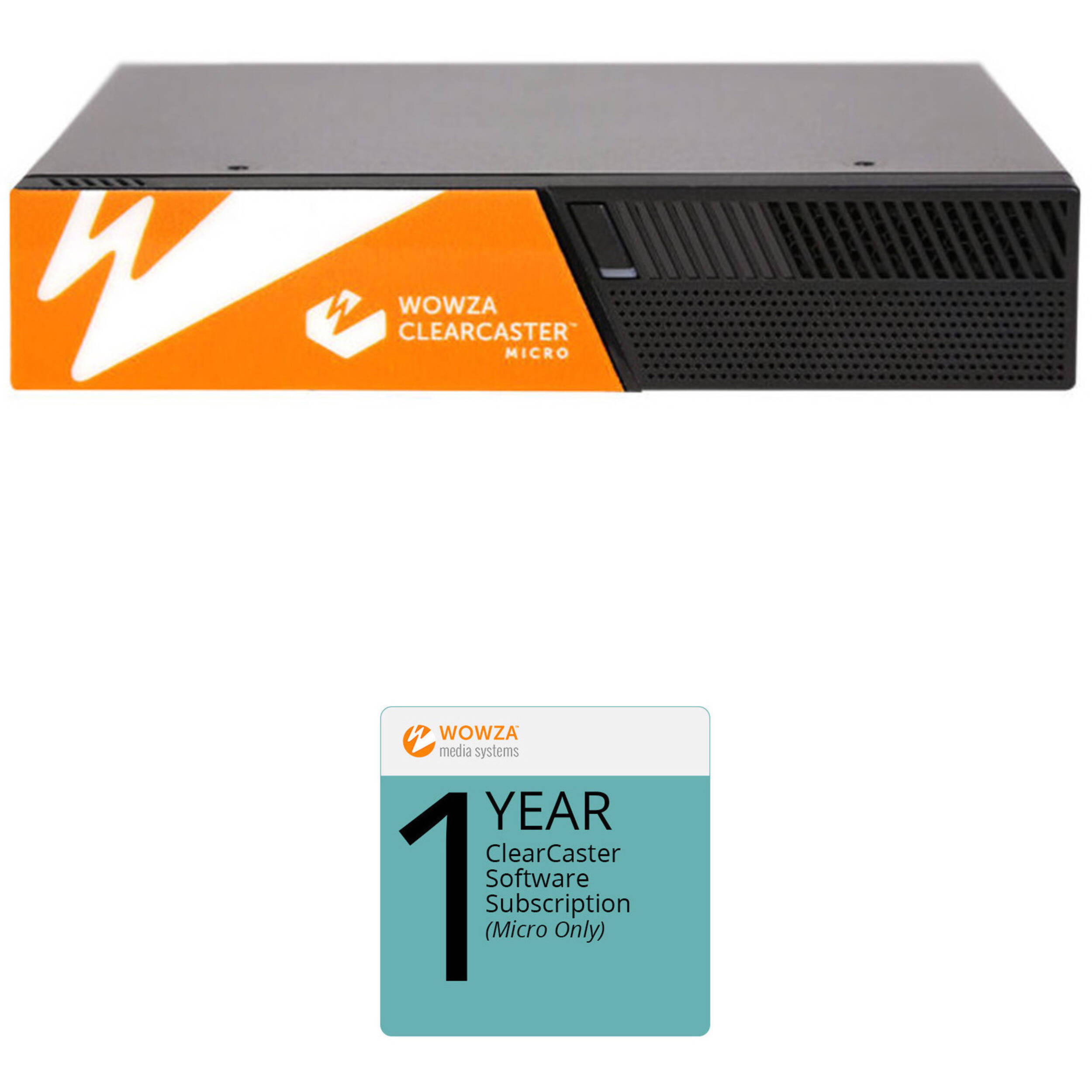 Wowza CLEARCASTER MICRO w/1YR SUBSCRIPTION
