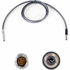 Nebtek RED 4-Pin LEMO Male to 2.5mm DC Barrel Decimator Power Cable (24