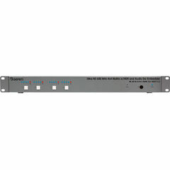 Gefen 4K Ultra HD 600 MHz 4x4 Matrix Switcher with Audio De-Embedder