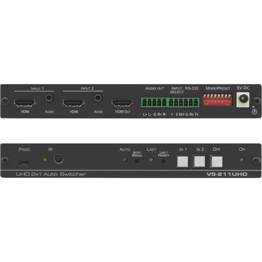 Kramer VS-211UHD 2x1 4K HDMI Auto Switcher