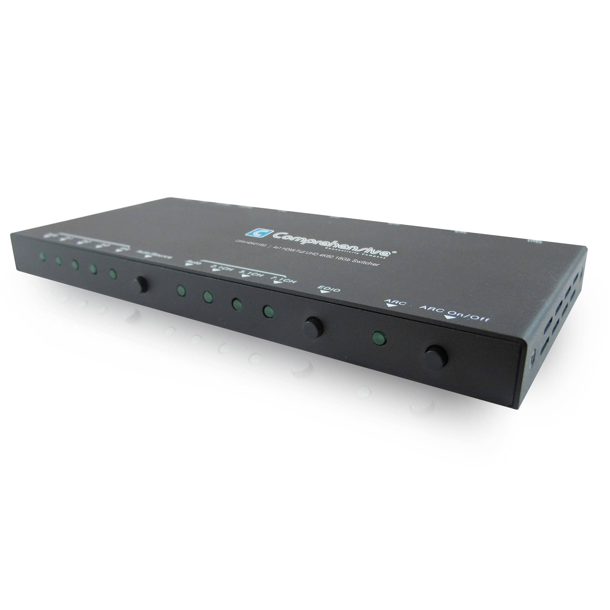 Comprehensive 4x1 UHD 4K HDMI Switcher