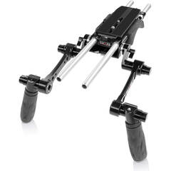 SHAPE Compact Revolt Shoulder Baseplate with Handgrips (Black)