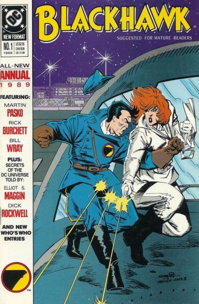 Blackhawk Vol. 3 Annual 1 Death Warmed Over