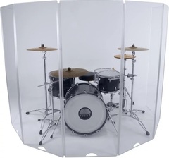 Sound Shields VDS-7-K 5.5 foot Tall 14 foot Wide 7 Section Acrylic Shield System
