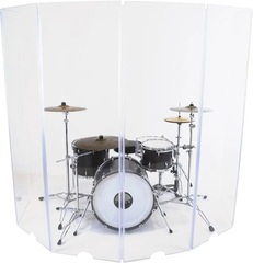 Sound Shields VDS-6-78-K 78-inch Tall 6-section Acrylic Shield System