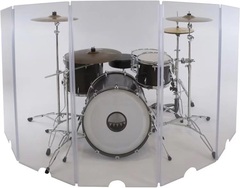Sound Shields VDS-4X5-K 4 foot Tall 10 foot Wide 5-section Acrylic Shield System