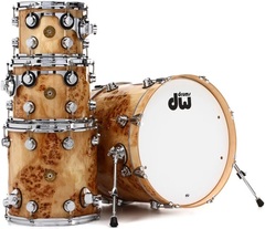 DW Collector's Series Jazz Exotic 4-piece Shell Pack with 20