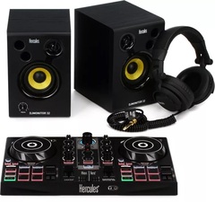 Hercules DJ DJLearning Kit - Complete DJ System for Beginners