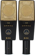 AKG C414 XLII/ST Large-diaphragm Condenser Microphone - Matched Pair