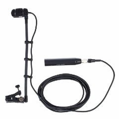 Audio-Technica ATM350UL Cardioid Condenser Microphone with Clip-on Horn Mounting System and 9 inch Gooseneck