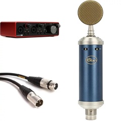 Blue Microphones Scarlett 2i2 Gen 3 & Bluebird SL Recording Bundle