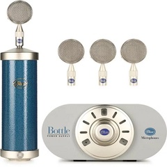 Blue Microphones Bottle Mic Locker - Hammer-Tone Blue