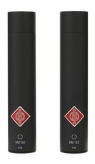 Neumann KM 183 Stereo Set Small-diaphragm Omnidirectional Microphones - Matte Black