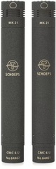 Schoeps Colette Series Stereo Set MK21 Modular Small-diaphragm Condenser Microphone Pair with Wide Cardioid Capsules