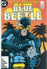 Blue Beetle Vol. 7 (1986 1988) 14 The Phantom Of Pago Island!