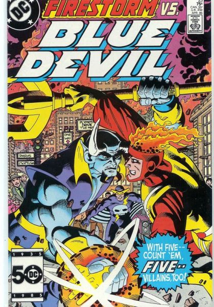 Blue Devil 23 Caught In The Firestorm