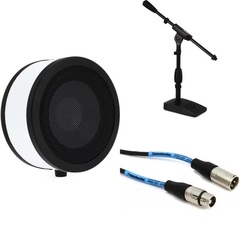 Solomon (Trooper)LoFReQ Sub-style Dynamic Microphone Bundle with Stand and Cable