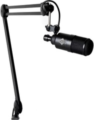 Telefunken M82 Podcast Package with M82, mic mount, boom arm, XLR and Leather bag