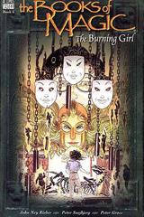 Books Of Magic Trade Paperbacks 6 Tp The Burning Girl