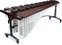 Majestic Reflection Series M850HW 5.0-octave Marimba with Rosewood Bars - White