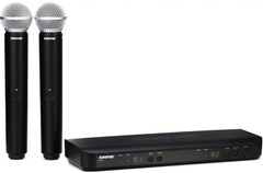Shure BLX288/SM58 Dual Channel Wireless Handheld Microphone System - J11 Band