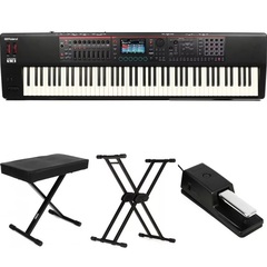Roland FANTOM-08 Music Workstation Keyboard Essentials Bundle