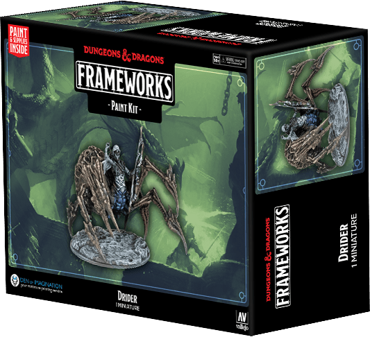 D&D Frameworks: Drider Paint Kit